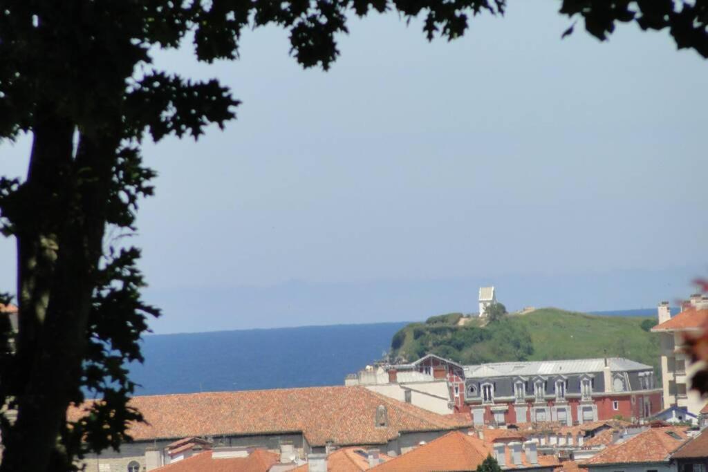 Ciboure:T2, proximité golf et plages, vue sur mer Exterior foto