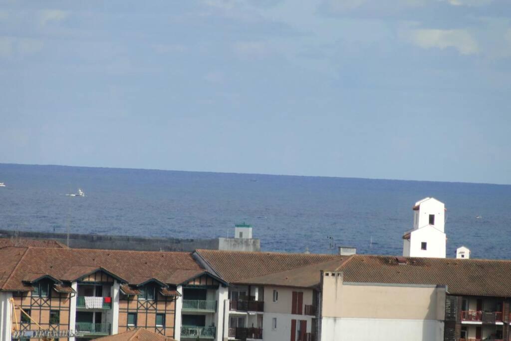 Ciboure:T2, proximité golf et plages, vue sur mer Exterior foto