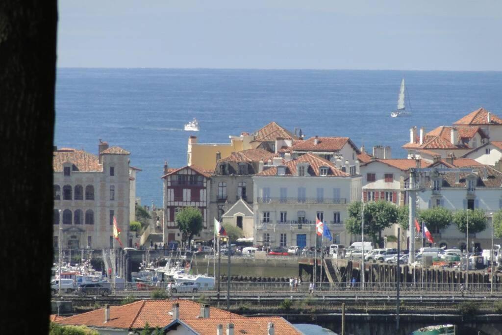 Ciboure:T2, proximité golf et plages, vue sur mer Exterior foto
