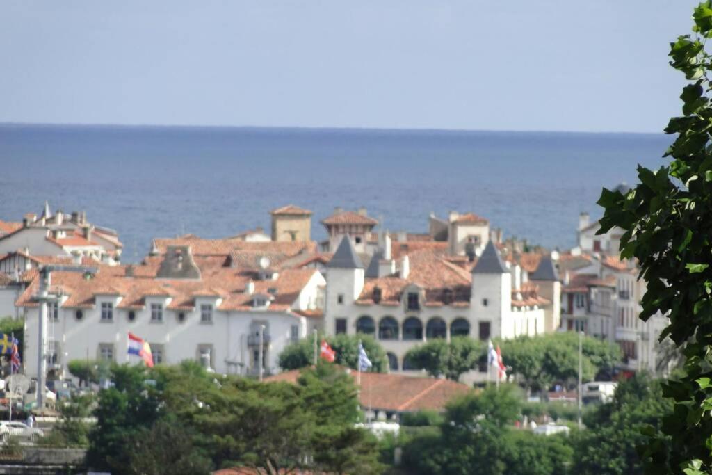 Ciboure:T2, proximité golf et plages, vue sur mer Exterior foto