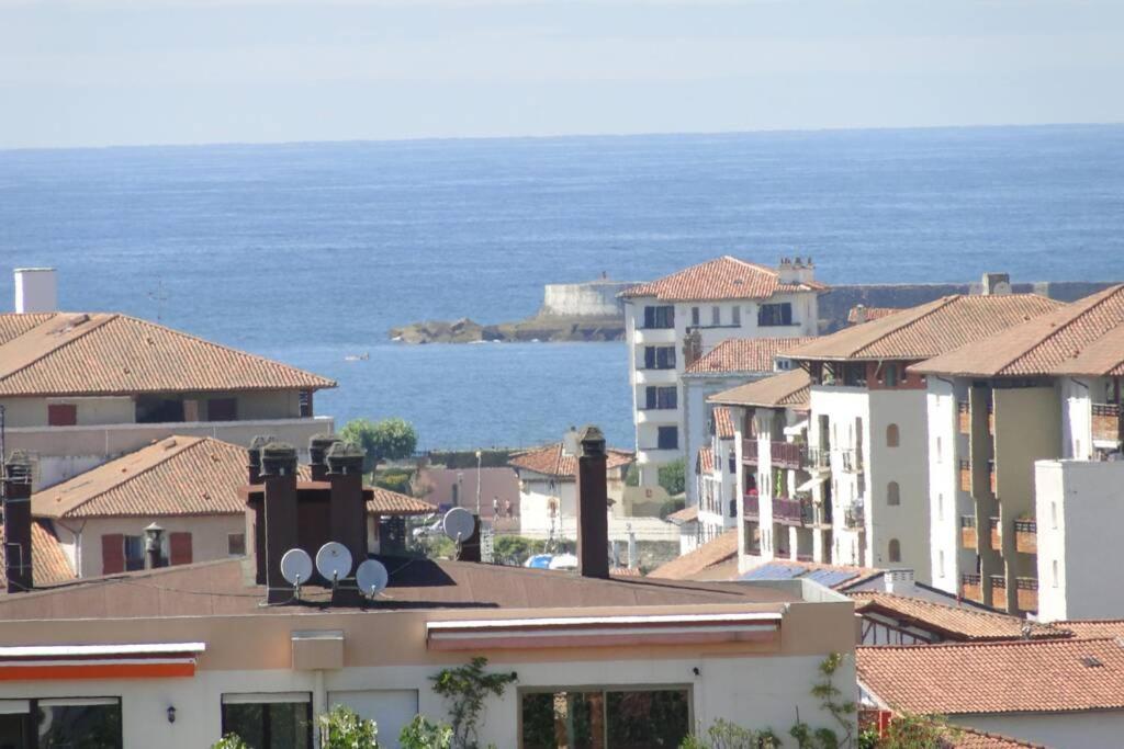 Ciboure:T2, proximité golf et plages, vue sur mer Exterior foto